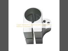 قطعات ماشین آلات Cnc سفارشی آلومینیومی مس 4 محور Cnc 5 محور