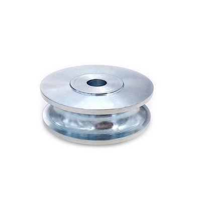 تراش عمودی CNC چرخشی گالوانیزه فولاد کربنی 45# قرقره مکانیکی
