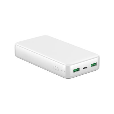 منبع تغذیه موبایل 50K تزریق پلاستیک بانک شارژ سریع 20000mah میلی آمپر