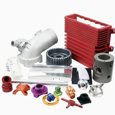 قطعات اتوماتیک آلومینیوم 7075/6061-T6/5083/2017/ ISO9001 کنترل کیفیت ماشین آلات CNC 5 محور برای قطعات دقیق
